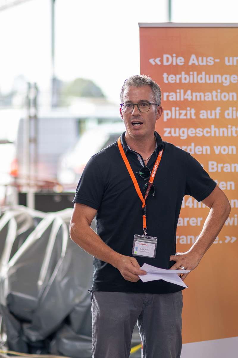 Stefan Müller, Co-CEO Müller Frauenfeld AG und Verwaltungsrat rail4mation AG