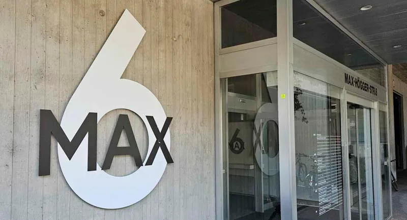 Gebäudeeingang Max-Högger-Strasse 6